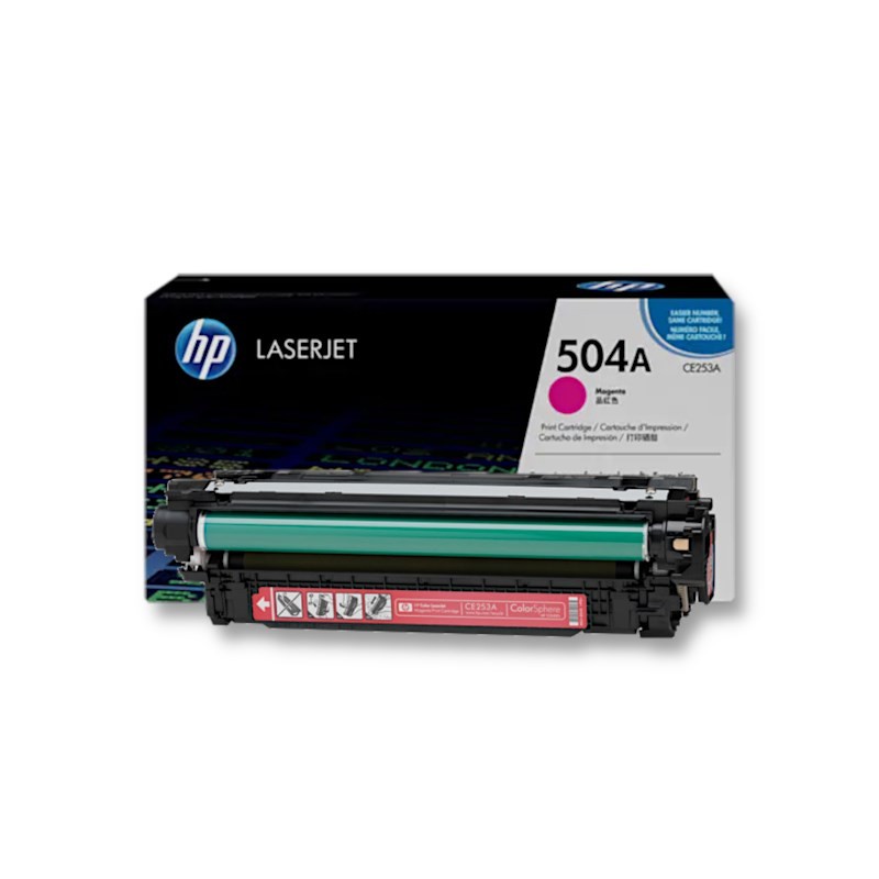 Hp CE253A - Toner laser magenta Compatible Premium pour HP 504A H504AM
